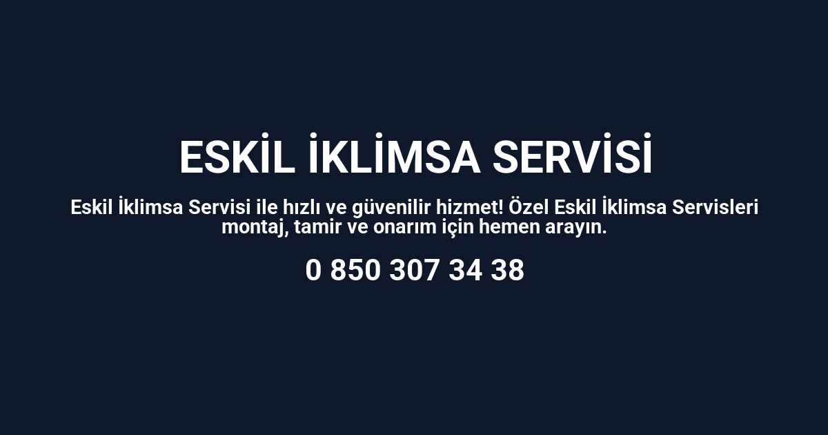 Eskil İklimsa Servisi